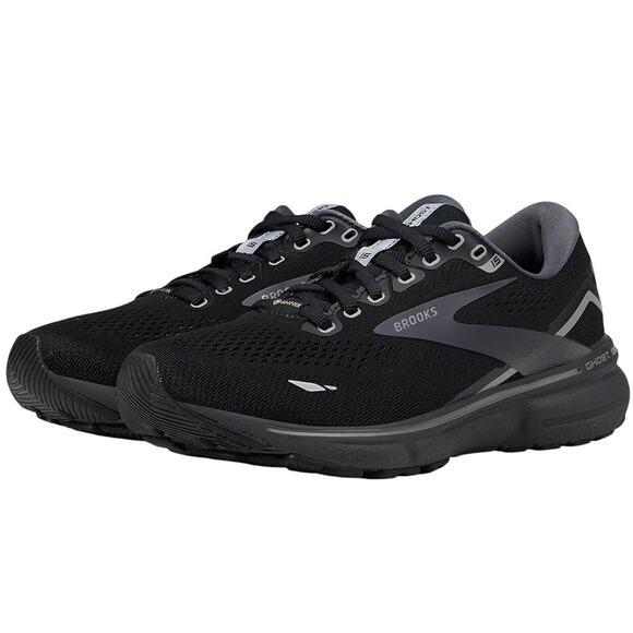 Brooks Womens Ghost 15 GTX Running Sneaker US 12 M EU 44.5 Black WP Athletic NIB - Picture 1 of 13